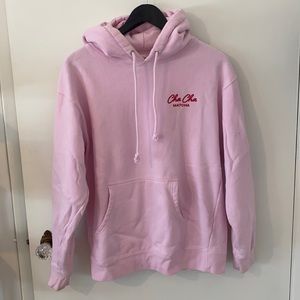 Cha Cha Matcha pink Hoodie